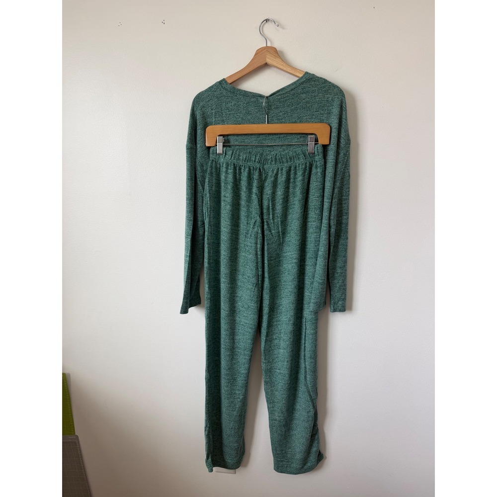Ekouaer Women's Long Sleeve Pajama Set – Green – Size Medium – NWT - Picture 4 of 6